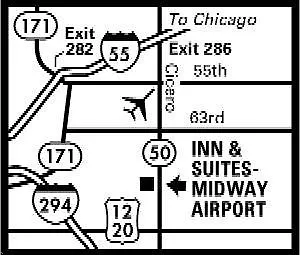 Hotel Western & - Midway Airport 3*